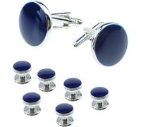 Boutons de manchette pour hommes, Ensemble de boutons manchette et clous col for homme, idéal for les chemises smoking, affaires mariages. Accessoires cravate pinces à