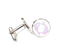 Boutons de manchette, Pour Un Ami, Un Comptable Ou Un Mariage, Avec Un Totem De Poisson Texturé Poissons, Style Cyber Néon Porte-Bonheur. Douze Signes Du Zodiaque Poissons. Boucle De M