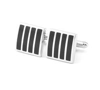 Boutons de manchette ronds en forme d'étoile et de fleur pour homme, coffret cadeau pour marié,Couleur 15,Taille unique