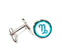 Boutons de manchette, Symbole N, Innovation Technologique Cyberpunk, Bélier (Douze Signes Du Zodiaque), Boucle De Manchette, Accessoire De Chemise, Cadeau Pour Comptable, Patron, Affaires, Mariage, B