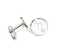Boutons de manchette, Topologie D'Étoile Nébuleuse Simple Et Brillante, Symbole Dimensionnel, Capricorne, Douze Signes Du Zodiaque, Boucle De Manchette, Accessoire De Chemise, Cadeau Pour Comptable,