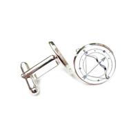 Boutons de manchette, Totem De Mode Arc-Flèche, Topologie Céleste, Sagittaire, Douze Signes Du Zodiaque, Boucle De Manchette Personnalisée, Accessoire De Chemise, Cadeau Pour Comptable, Patron, Aff
