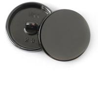 Boutons De Manteau, Boutons SP De Remplacement, 10 Pcs 12-40mm Flat Top Bouton Chemise Vêtements Boutons en Métal Mode Boucles Décoratives Boutons De Couture DIY, E3 1 Gunblack a, 40mm