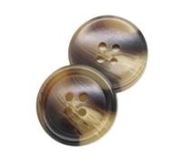 Boutons de manteau ronds Boutons de trench-coat Décorations en résine Bricolage Artisanat, Couleur 22, 27mm 10pièces