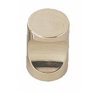 Boutons de meuble à encoche n° 4-nickelé mat-diamètre 20mm MOD