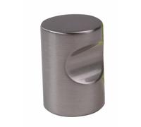 Boutons de meuble à encoche zinc-diamètre 16mm METAKOR