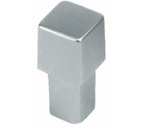 Boutons de meuble carrés 8090-chromé mat ESTAMP