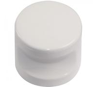 Normbau Bouton meuble MK79 – Blanc 19 – Réf. 344010