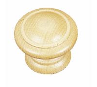 Boutons de meuble en hêtre Régence-brut poncé-diamètre 30mm CADAP