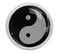 Boutons De Meuble Noirs Boutons De Tiroir Ronds Poignée De Tiroir Poignée De Porte Avec Vis Pour Placard Armoire Meubles Trou Unique 4 Pcs Potins En Noir Et Blanc 03 35x28x17mm