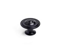 rei Boutons de meuble ronds – zamak laqué – H26×L35×P35 mm – Lot de 4