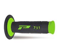 boutons de motocross enduro Progrip 791 double densité vert/noir