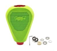 Boutons de moulinet de pêche en EVA modifiés pour DAIWA, DRT CQ200, TATULA 300, ANTARES/, EXSENCE/, STRADIC - 5 options de couleur, comprend une clé hexagonale et des roulements (rouge vert)
