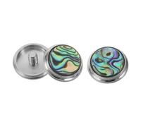 Boutons de Piston de Trompette 3 Pièces en Métal | Compatibilité Large Tiges de Soupape, Montage Facile, Toucher Confortable, Style Distinctif, Finition Brillante
