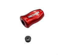 Boutons de poignée de moulinet de pêche, en plastique ABS pour pièces Daiwa, Tatula Fuego, accessoires compatibles avec SLP Works (1 pièce, rouge)
