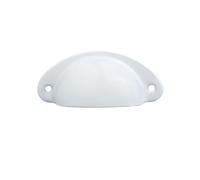 Boutons De Porte 10 Pièces Tiroir Coquille Poignée Rétro Demi-Ronde Armoire À Pharmacie Matériel De Meuble Vintage Blanc