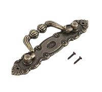 Boutons de porte style vintage 4 pièces Boutons de porte en métal Iron Furniture Chest Of Drawers Desk Door Knobs Cabinet Knobs Cabinet Pulls Drawer Pulls DIY Decorative Hardware for Vintage Style Hom