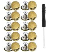 Boutons de rechange en métal pour jeans, pantalons, vestes et projets d'artisanat 17 mm (G)
