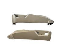 Boutons de réglage de siège pour Volvo XC90 XC70 V70 S80 S60 Cache de Panneau de Commande de siège conducteur Avant Gauche 39802020 39802016 (BeigeFLR 2 pièces)