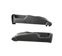 Boutons de réglage de siège pour Volvo XC90 XC70 V70 S80 S60 Cache de Panneau de Commande de siège conducteur Avant Gauche référence 39802020 39802016 (Noir 2 pièces)