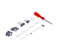 Boutons de remplacement pour Game Boy Advance SP, kit complet comprenant croix directionnelle, gâchette et bouton d'alimentation. Découpes