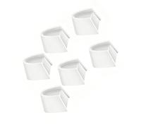 Boutons de remplacement pour variateur de vitesse, 6 pièces, boutons coulissants de contrôle de la vitesse du ventilateur de plafond, accessoires de contrôle de la lumière modernes, boutons de