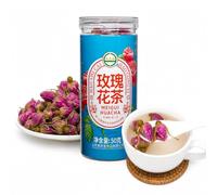 Boutons De Rose Séchés Tisane Infusion 50g Boîte Hermétique Métal