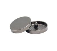 Boutons de style chinois, Lot de 10 boutons vintage en métal doré, petits boutons ronds et plats for vêtements, jeans, vestes, costumes, manteaux, travaux d'aiguille faits à la main, décorations, lois