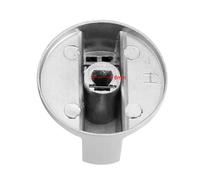 Boutons de table de cuisson ESTINK en alliage de Zinc pour cuisinière à gaz - Lot de 2 - Gris