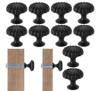 Boutons de tiroir - Bouton de commode en forme de - Matériel de placard rond antique en de zinc pour meubles de salle de bain, métamorphose de meubles de maison, placard, garage