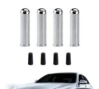 Boutons de verrouillage de porte de voiture - Bouton de traction de serrure de porte - 4 broches de traction intérieures - Bouton en métal pour accessoires de véhicule - Boulons de levage de portes de