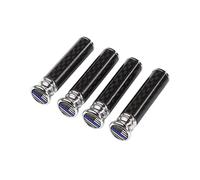 Boutons de verrouillage de porte pour voiture, couvercle de levier de sécurité en carbone, 3,7 x 1 cm pour fermeture de porte de véhicule, pour conducteur, et intérieur de SUV, camping-car