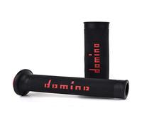 Boutons Domino 1295346, noir/rouge, lot de 2