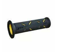 Progrip Poignées de guidon Programme Knopf Straße 717-201 Nere/Gialle Caoutchouc D.22MM L.122MM