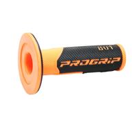 Progrip Poignées MX 801-296 – Double densité – Orange fluo/Noir
