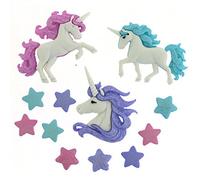 Boutons Dress It Up - Magical Unicorns : Licorne