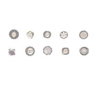 Boutons En Alliage De Perles De Haute Qualité Pour Une Mise En Valeur Élégante Des Vêtements - Style Durable Et Unique