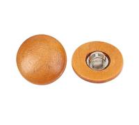 boutons en bois Boutons ronds en bois cousus main, marron, 11,5 mm/15 mm, for chemises et manteaux, 4 pièces(15mm)