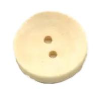 Boutons en bois naturel, 50 pièces/lot, for couture de vêtements, artisanat, accessoires Scrapbooking, décoration Pour La Couture(Natural Beige,12.5mm 50pcs)