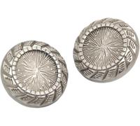 Boutons en Métal Doré Rond Rétro pour Vêtements Femmes Antiques Manteau Costume Blazer Boutons en Bronze Blanc, Bronze, 23mm 6pcs