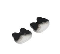 Boutons en résine à coudre Boutons en résine forme de chat mignon, 10 pièces/ensemble 12/17mm, for vêtements, chemise, robe, décorations faites à la main, artisanat DIY(NO.4 Black White,12mm 20pcs)