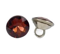 Boutons En Strass 20/50 pièces 9mm strass boutons verre diamant chemise tige boucle bricolage vêtements col couture décor matériel accessoires(Red1,20Pcs)
