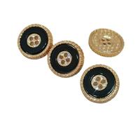 Boutons en strass, Bouton strass métal multicolore 18-25mm paquet de 24 pièces for bricolage artisanat couture(4th,18mm 6pcs)