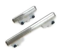 Boutons extérieurs Compatible avec Samsung Galaxy S20 FE 4G/5G Touche d'allumage Power on Off + Volume Argent Blanc Silver