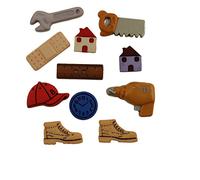 Boutons Galore Bricoleur élégant Bouton en Plastique Durable, Multicolore