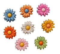 Boutons Galore Daisy Delights élégant Bouton en Plastique Durable, Multicolore