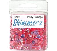 BOUTONS GALORE, INC SHIMMERZ EMBELLSHMTS - Jolie flamant rose - Taille unique