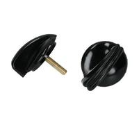 Boutons interrupteur de phare bakélite pour Volkswagen Coccinelle Split (-10/1952) - paire, Noir