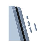 Boutons Latéraux de Remplacement pour iPhone 17 Power / Volumes / Action Bleu pâle