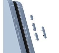 Boutons Latéraux de Remplacement pour iPhone 17 Power / Volumes / Action Bleu pâle